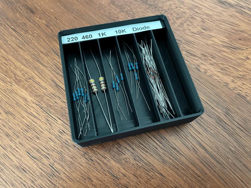 GRIDFINITY Resistor Trays