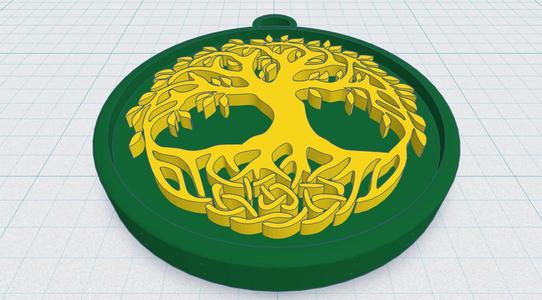 Celtic / Norse - Tree Of Life Pendent 14