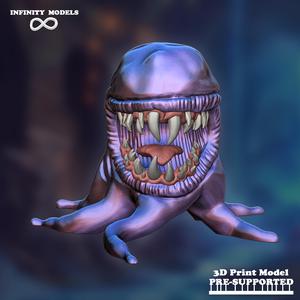 Parasite with tentacles