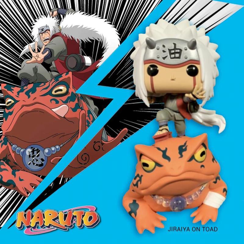 Funko Pop Jiraiya and Gamabunta