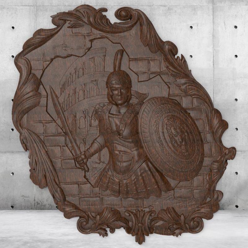  Gladiators pack (For CNC engraving)