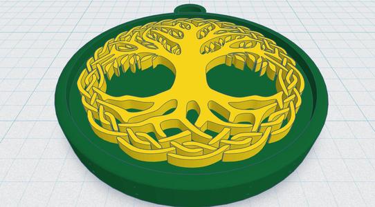 Celtic / Norse - Tree Of Life Pendent 34