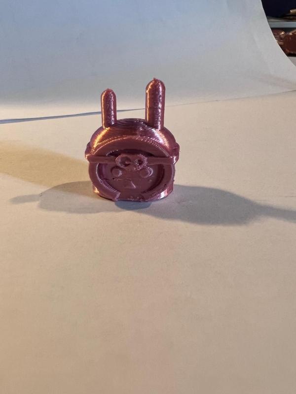 the kta rabbit with his headlamp