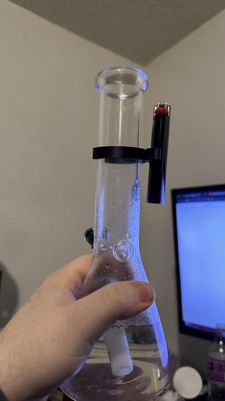 Bic Lighter Bong Coupler (Clip)