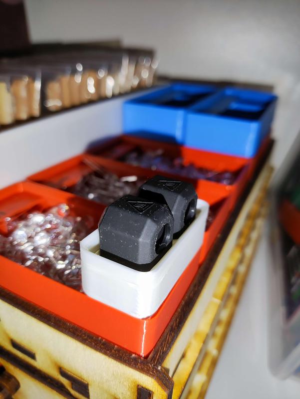 Gridfinity Prusa Nextruder Silicon Sock Holder