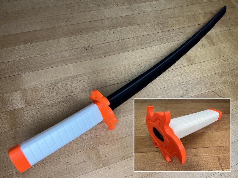 Rengoku’s Replaceable Blade Collapsing Katana