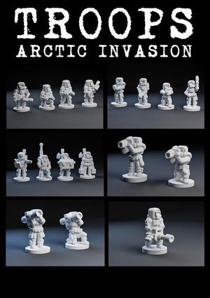 ARCTIC INVASION TROOPS