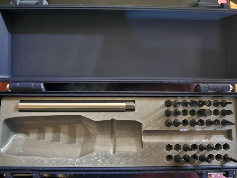 LTT Screw Driver Holder + 40 bits with  Extension