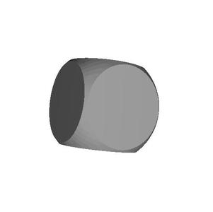 Basic Unmarked D6 (Rounded Edges)