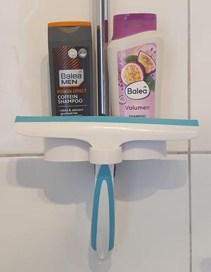 Twin Shampoo Bottle Holder for the Shower