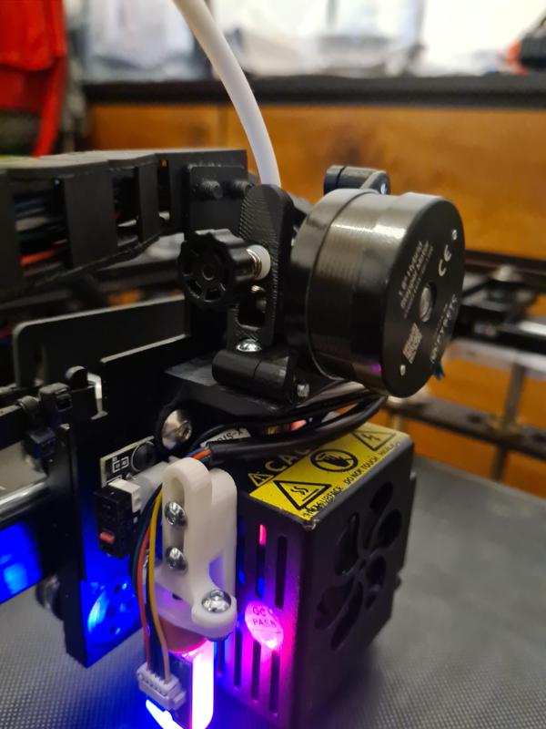 direct extruder mount Tronxy X5SA Sherpa Flathead