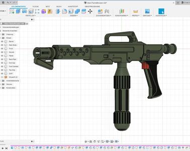 Colonial Marine M240 Flamethrower