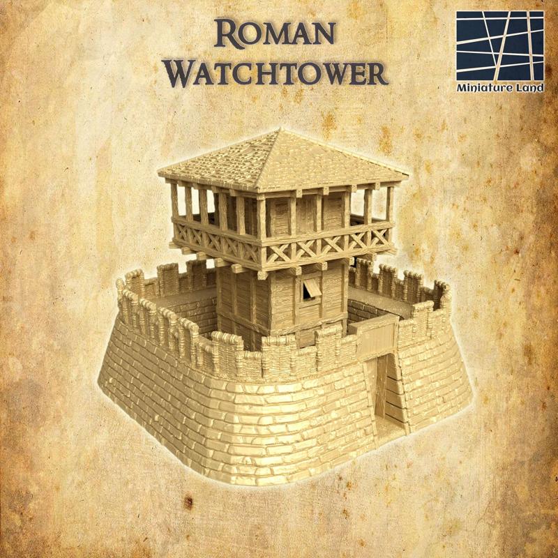 Roman Watchtower - Tabletop Terrain - 28 MM