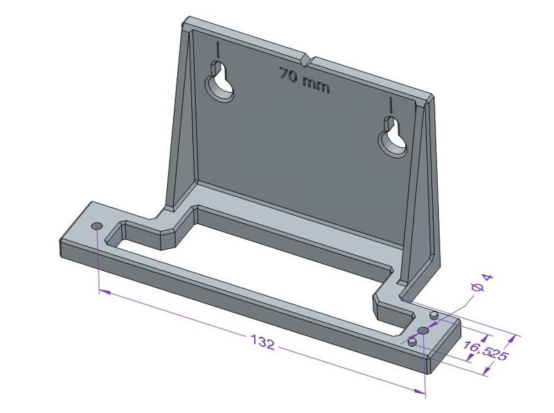 Wall mount HP Thin Client (T610, T620 etc)