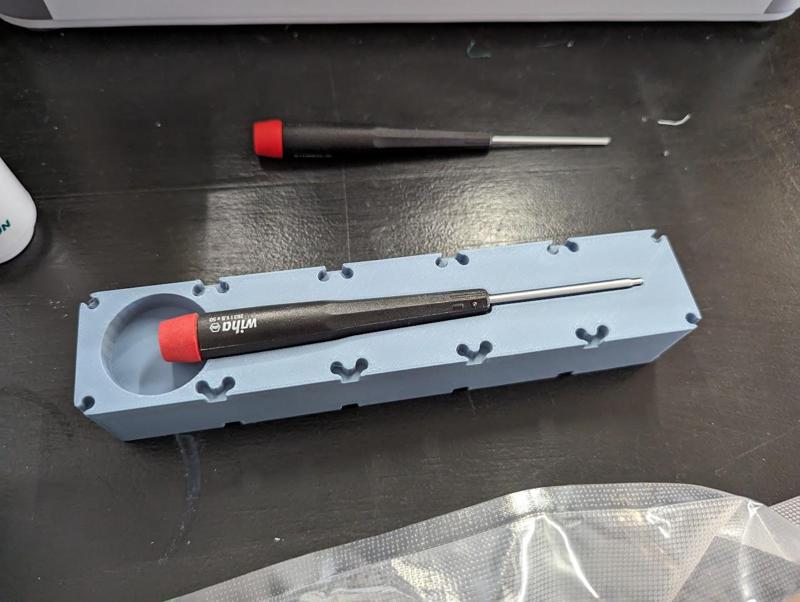 MMSS 1x5 Wiha 50mm precision screwdriver block
