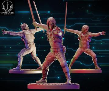 star wars shatterpoint bode presupported included