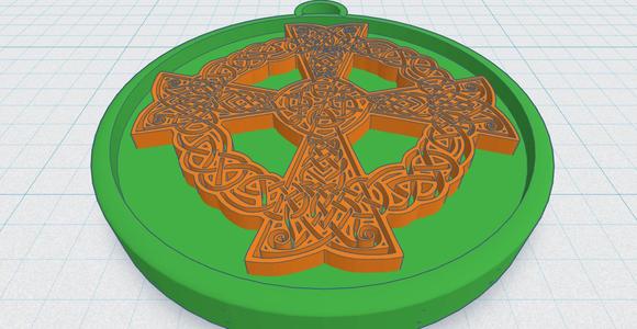 Celtic Round Cross 1