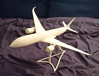 A350-900 XWB Ultra High Fidelity model for 3D printing