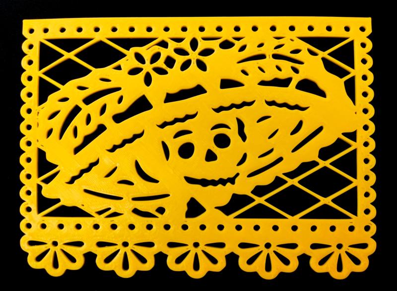 Papel Picado: Catrina Design