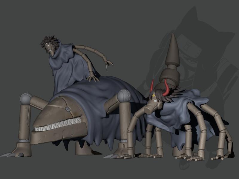 Kankuro Puppets 3D print model