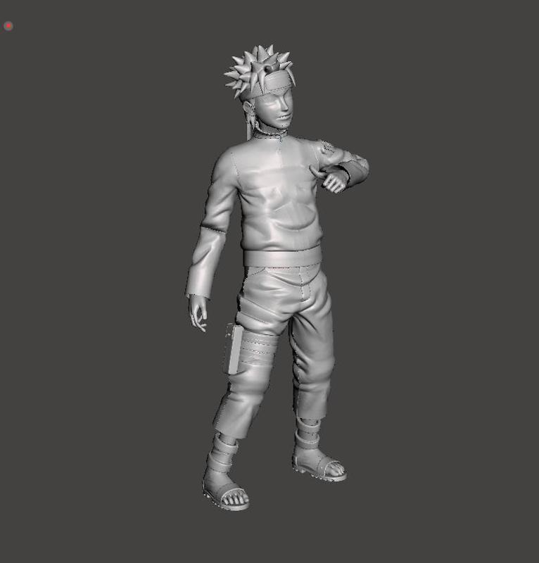 Naruto 3D Model