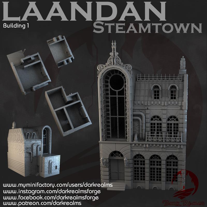 Dark Realms - Laandan Steamtown - Building 1