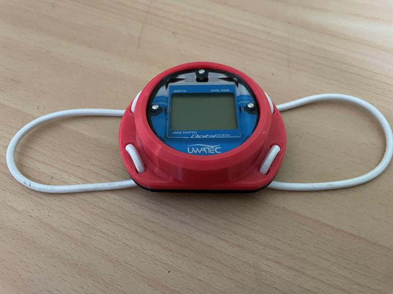 Uwatec bungee mount deepmeter