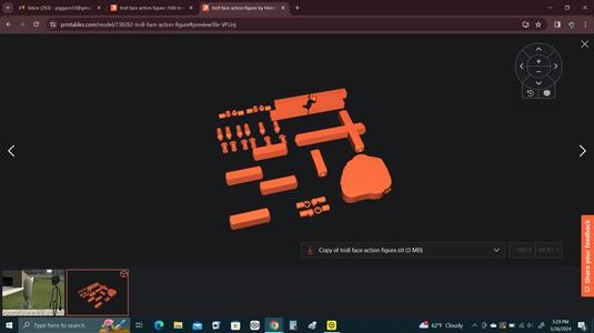 troll face action figure