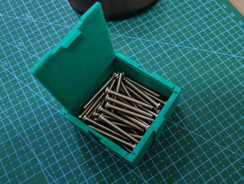 Infinity stacking storage box, hardware, pills, patch components, 
