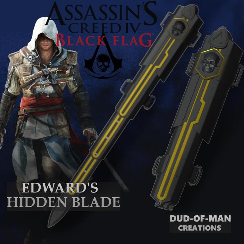 Assassins Creed black flag Edward Kenway's hidden blade V2