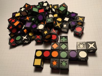 QWIRKE game. roll, match and win!