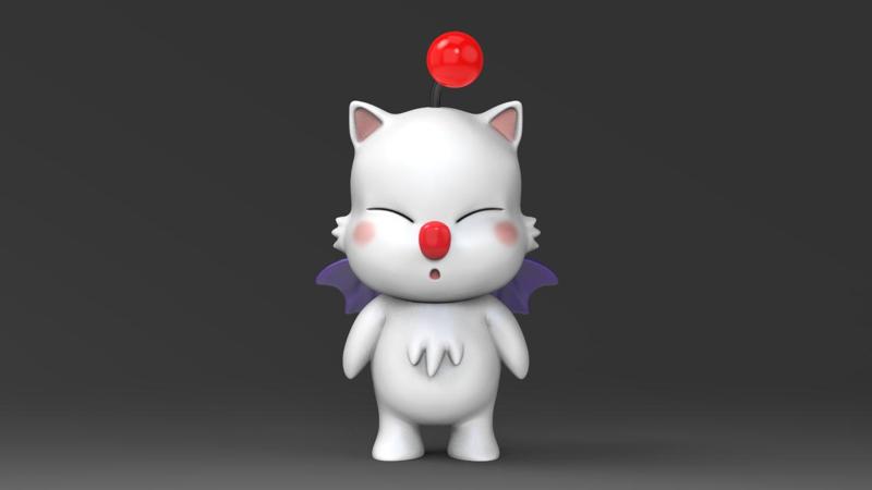 Cute Mogu STL for 3DPRINT