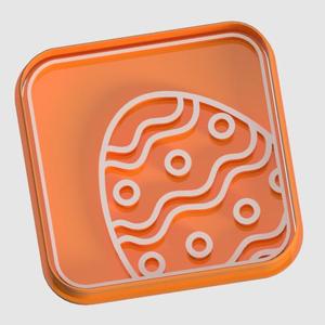 easter egg cookie cutter