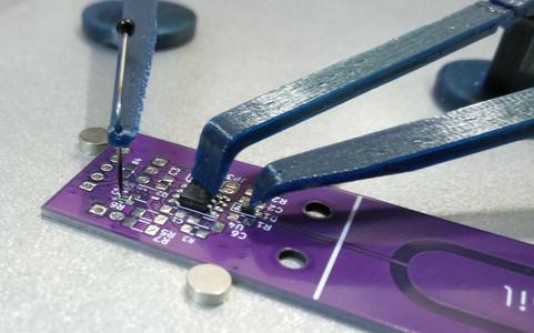 Magnetic Part Clamps for Soldering