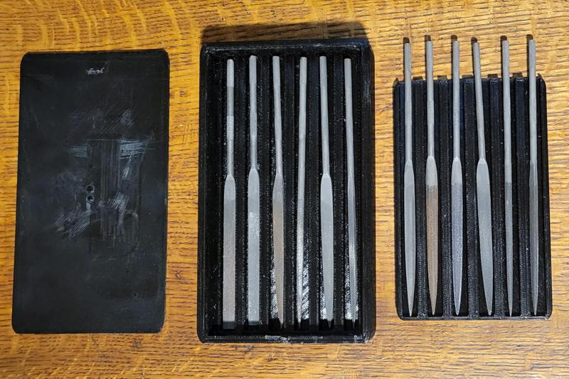 Needle File Holder - Slide Top