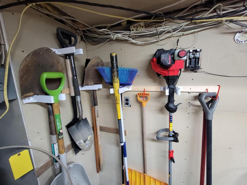 Shovel Bracket Garage Storage