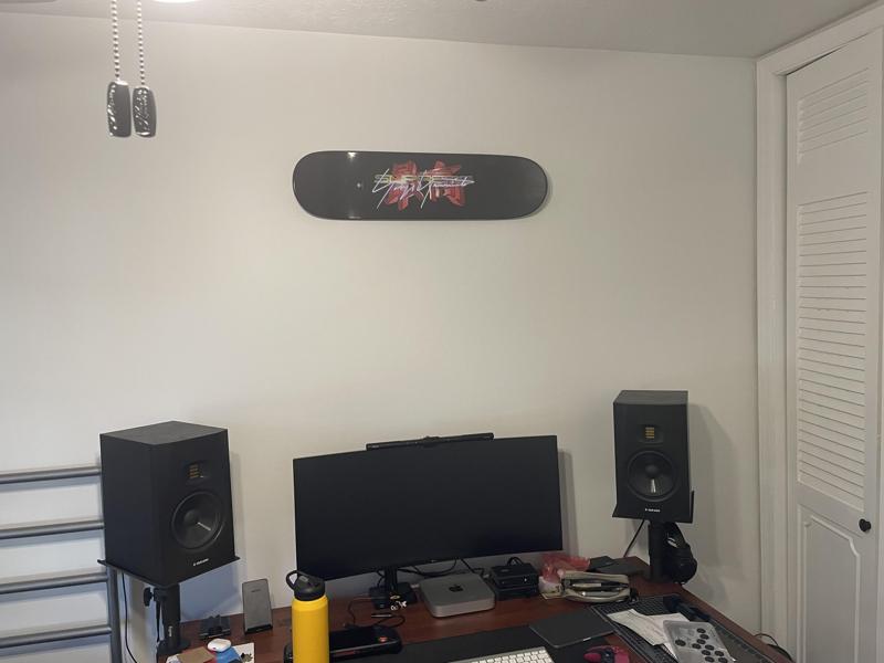 Skateboard Deck Mount (reversed)