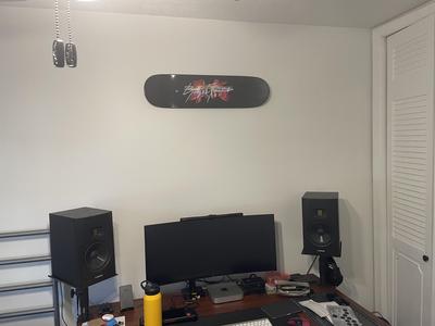Skateboard Deck Mount (reversed)
