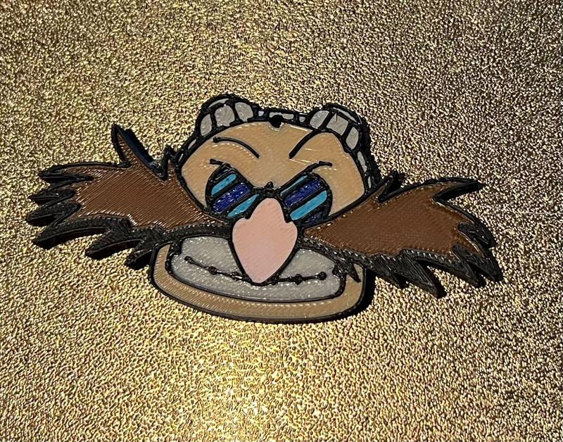 DR EGGMAN KEYCHAIN