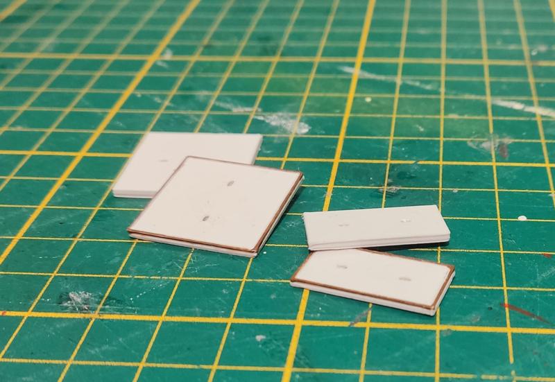 H0 1:87 scale Stelcon / Concrete slaps