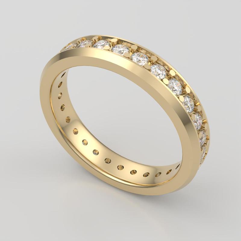 Classic Eternity Band 3D print