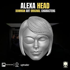 Alexa head for Action Figures