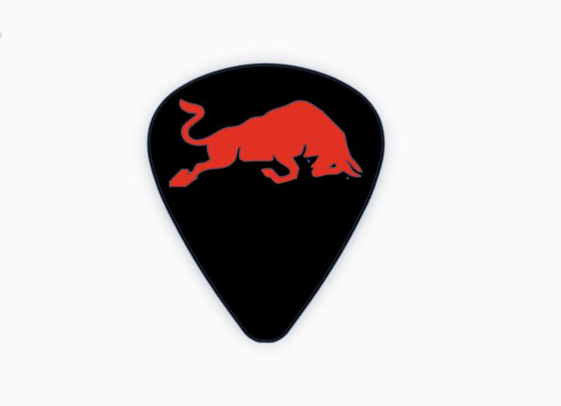 Red Bull Guitar Pick
