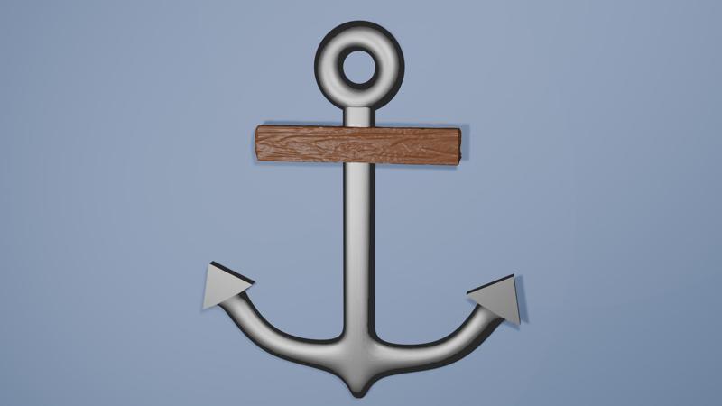 Anchor Wall Hanger Decoration