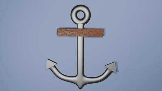 Anchor Wall Hanger Decoration