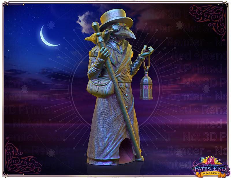 Plague Doctor Dice Tower - SUPPORT FREE!