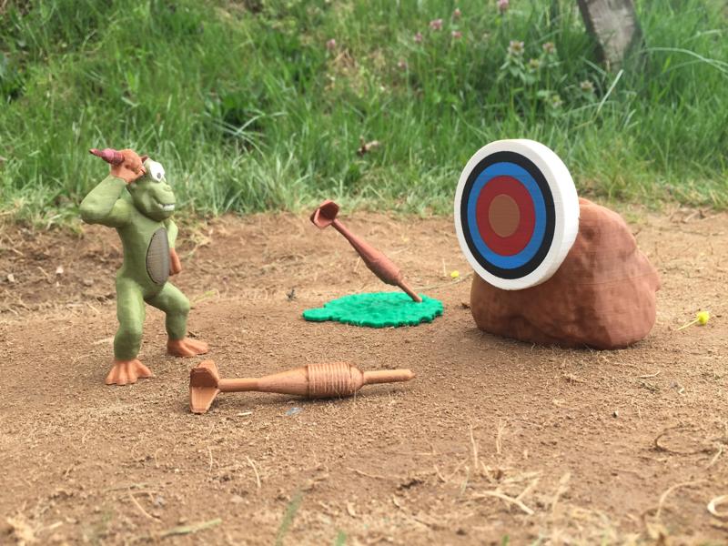 Monkeys Throwing Darts