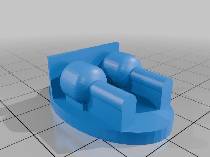 Lanyard clip for the V-Copter Falcon Mini RC