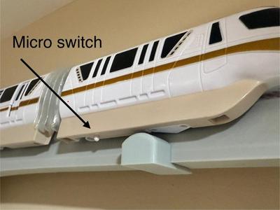 Disney Monorail Playset Track Microswitch Actuator 