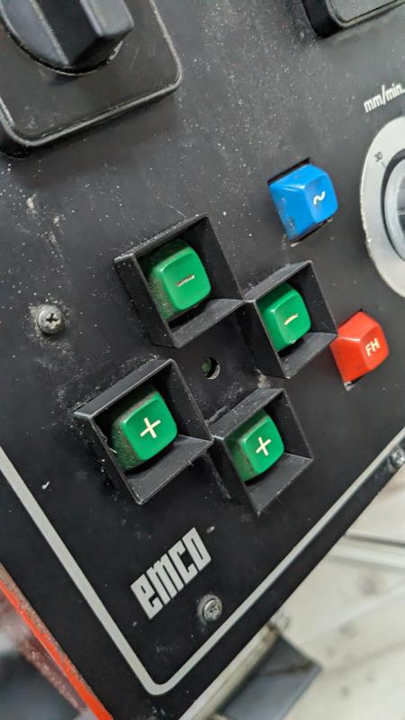 Button Guard for EMCO mill